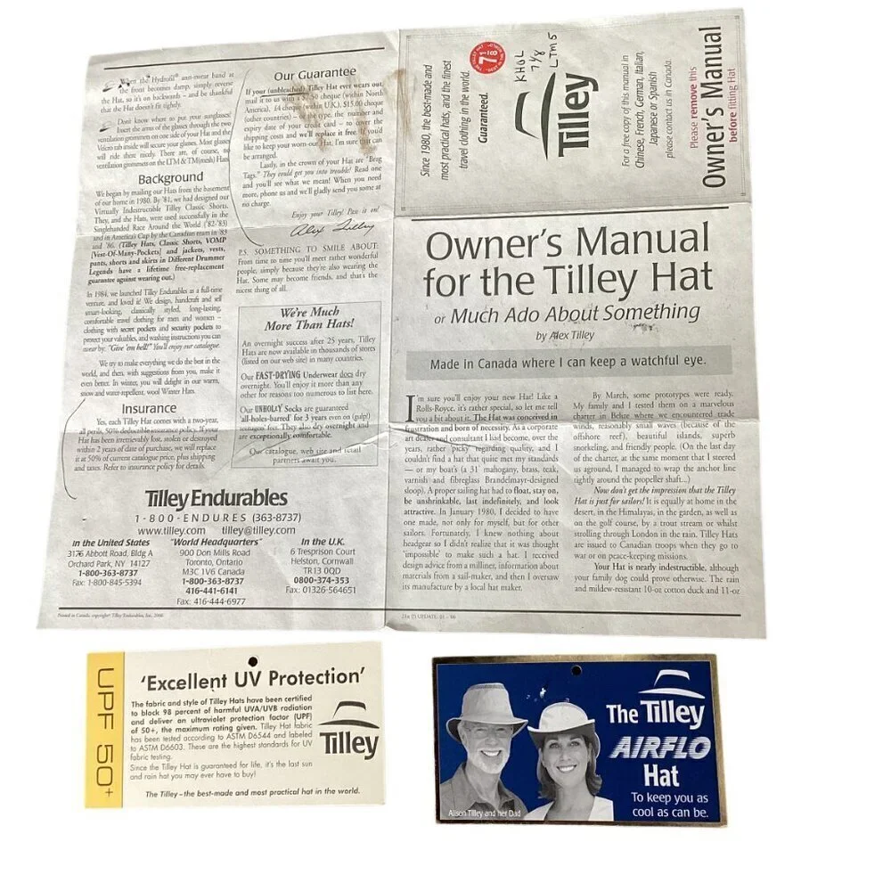 Tilley‎ Endurables Style LTM5 Airflo Hat Sz 7-1/8 Khaki Olive/KHOL #116P